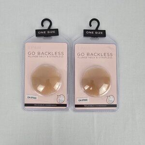 Go Backless Silicone Adhesive Nipple Covers 2 Pc